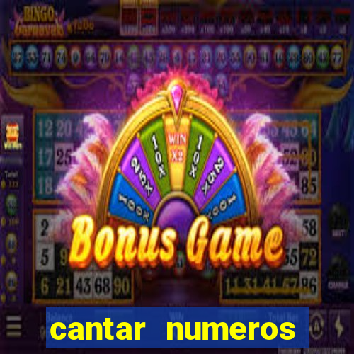 cantar numeros bingo online